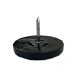 Furniture Legs Europe Meubelglijder kunststof zwart diameter 3 cm (zakje 20 stuks)