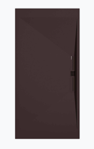 Sanifun douchebak Stone Side Chocolate Smooth 130 x 70 P.