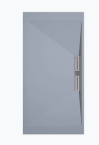 Sanifun douchebak Stone Side Gray Smooth 130 x 80 S.