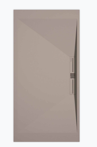 Sanifun douchebak Stone Side Sand Smooth 130 x 80 P.