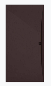 Sanifun douchebak Stone Side Chocolate Slate 130 x 80 P.