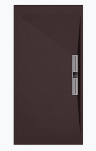 Sanifun douchebak Stone Side Chocolate Slate 130 x 80 S.