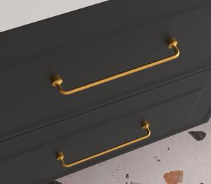 Muebles Style handvat 21cm goud