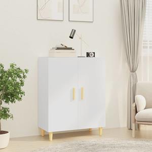 VidaXL Dressoir 70x34x90 cm bewerkt hout wit