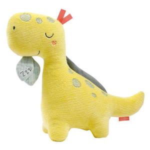 Fehn Kuscheltier "Happy Dino", mit "Glow-in-the-dark"-Bestickung & Nachtlicht-Modul