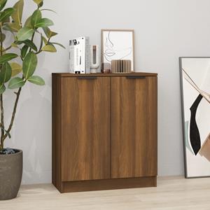 vidaXL Sideboard »Sideboard Braun Eichen-Optik 60x30x70 cm Holzwerkstoff« (1 St)