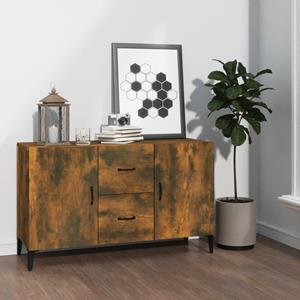 VidaXL Dressoir 100x36x60 cm bewerkt hout gerookt eikenkleurig