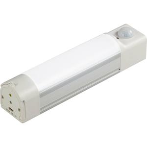 LED-kastlamp met bewegingsmelder SMD LED Wit