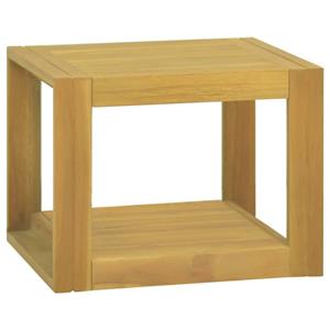 Vidaxl - Wand-Badregal 45x45x35 cm Massivholz Teak Braun