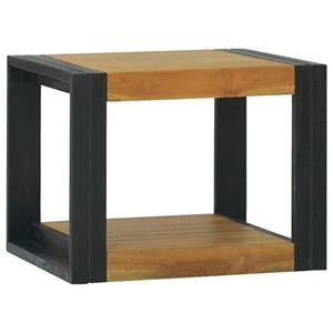 vidaXL Wand-Badregal 45x45x35 cm Massivholz Teak 