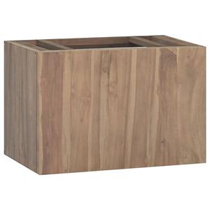 VidaXL Badkamerwandkast 60x39x40 Cm Massief Teakhout