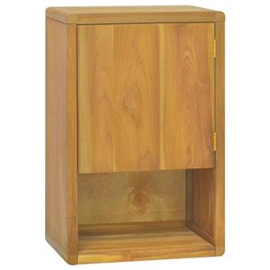 vidaXL Wand-Badschrank 45x30x70 cm Massivholz Teak 