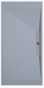 Sanifun douchebak Stone Side Gray Smooth 140 x 70 S.