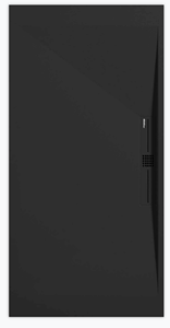 Sanifun douchebak Stone Side Black Smooth 140 x 70 P.