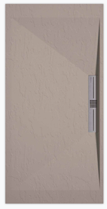 Sanifun douchebak Stone Side Sand Slate 140 x 70 S.
