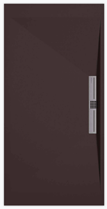 Sanifun douchebak Stone Side Chocolate Smooth 140 x 70 S.