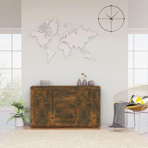 VidaXL Dressoir 120x36x69 cm bewerkt hout gerookt eikenkleurig