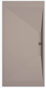 Sanifun douchebak Stone Side Sand Smooth 140 x 80 P.
