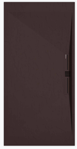 Sanifun douchebak Stone Side Chocolate Slate 140 x 80 P.