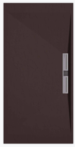 Sanifun douchebak Stone Side Chocolate Slate 140 x 80 S.