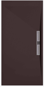 Sanifun douchebak Stone Side Chocolate Smooth 140 x 80 S.