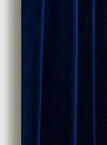 HEMA Gordijnstof Velours Blauw (blauw)