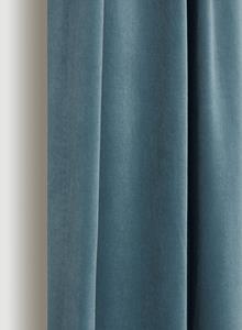 HEMA Gordijnstof Velours Denim (denim)