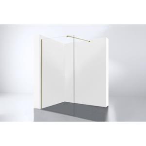 Best Design Dalis 500-Nancy inloopdouche 50x200cm 8mm veiligheidsglas NANO mat goud 4014900