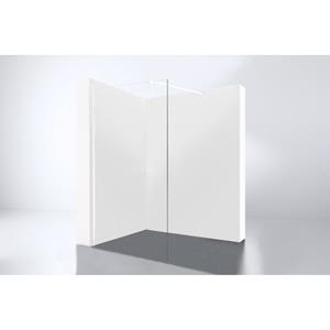 Best Design Dalis 700-White inloopdouche 70x200cm 8mm veiligheidsglas NANO mat wit 4015080