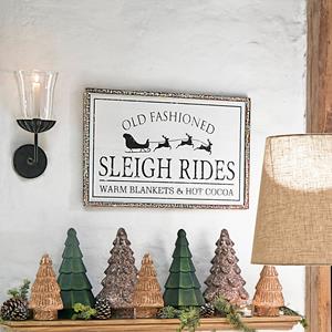 LOBERON Decoboard Sleigh Rides
