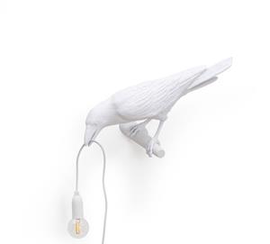 Seletti Bird Looking Left Wandlamp Wit Buiten