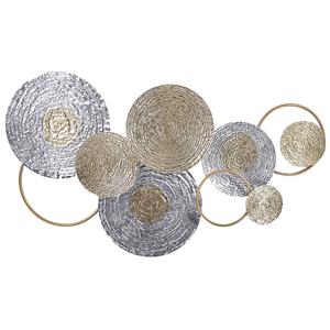 Beliani Vanadium - Wanddecoratie-zilver-ijzer