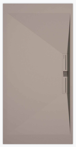 Sanifun douchebak Stone Side Sand Smooth 110 x 70 P.