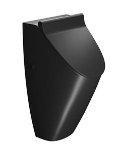 Sapho Sand urinoir met deksel 31x65cm mat zwart