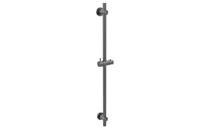 Mueller Ferro glijstang met wateraansluiting 66cm gunmetal