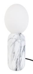 Lucide MARBOL - Tafellamp - Ø 15 cm - 1xE27 - Wit