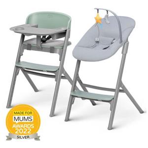 Kinderkraft Hochstuhl Livy mit Wippe Calmee - Olive Green