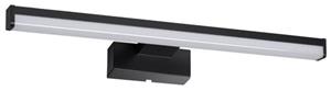 Sapho Asten spiegellamp 40cm zwart