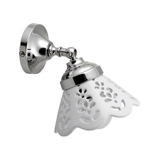 Sapho Vintage Trapani wandlamp E14 40W chroom