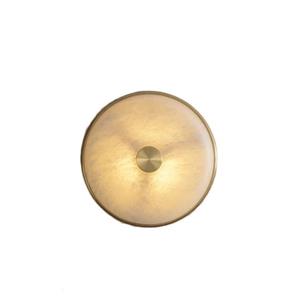 Bert Frank Beran Wandlamp Geborsteld Messing