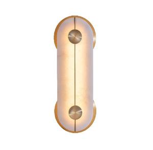 Bert Frank Brace Wandlamp Geborsteld Messing