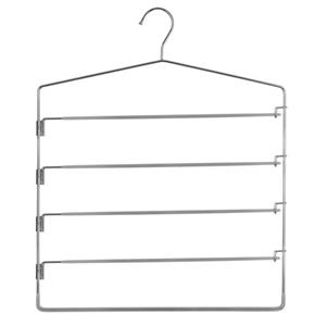 Mehrfachbügel 5-in-1 Für Hosen 5five Silberfarben Eisen (37 X 44,8 Cm)