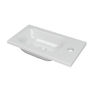 INK Enter Fontein - 40x22x1.6cm - 1 kraangat - porselein wit glans 3404366