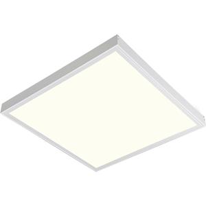 BES LED Led Paneel Met Stekker - Aigi Leny - 60x60 - Natuurlijk Wit 4000k - 32w - 3840lm - 120lm/w - High Lumen - Opbouw -