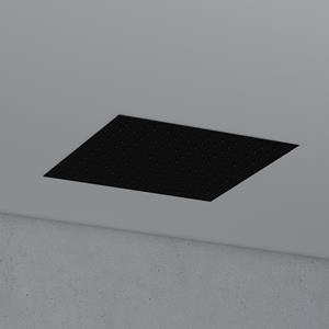 Saniclear Cube plafond inbouw douchekop 30x30cm mat zwart