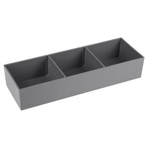 Differnz lade organizer 32x11x6cm grijs