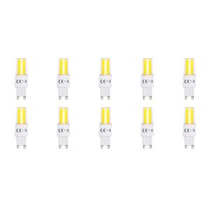 BES LED LED Lamp 10 Pack - Aigi - G9 Fitting - 3.8W - Helder/Koud Wit 6500K | Vervangt 40W
