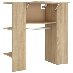 VidaXL Halmeubel 97,5x37x99 Cm Bewerkt Hout Sonoma Eiken