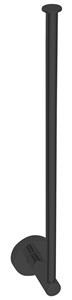 Aqualine Samba toiletrolhouder zwart