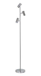 Highlight Vloerlamp Burgos 3 lichts H 160 cm mat chroom